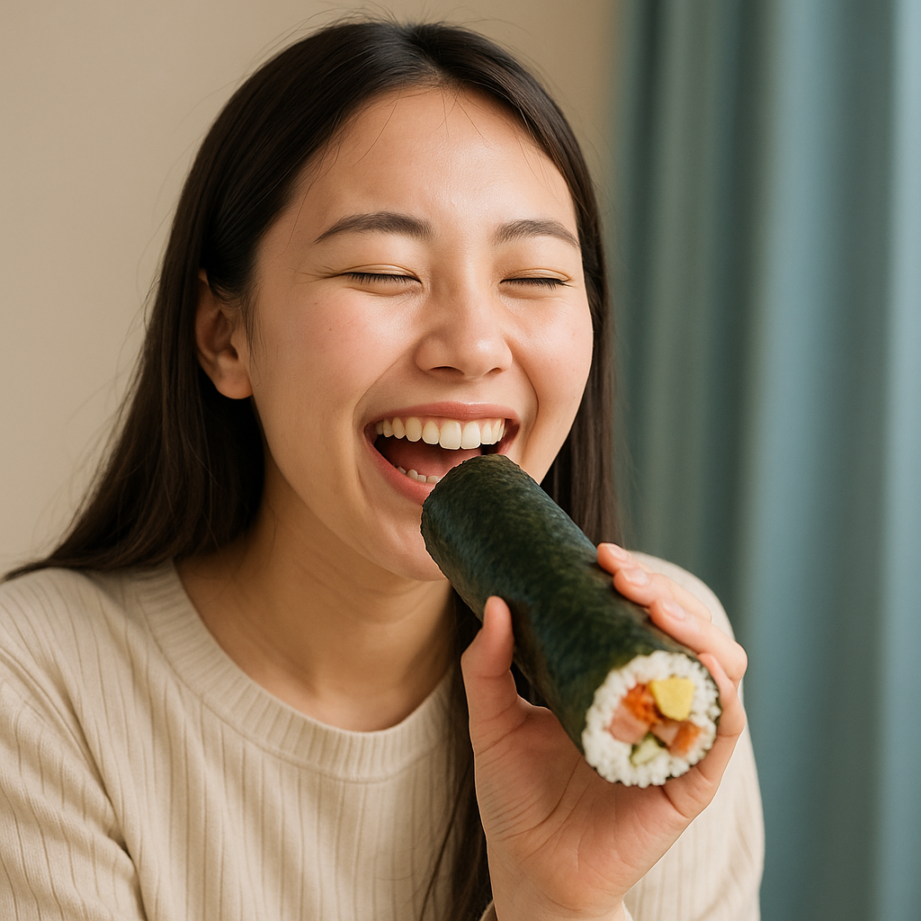 恵方巻きを笑いながら食べる風習はどこの地域?由来や意味をやさしく解説